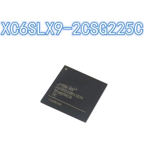 1PCS Original XC6SLX9-2CSG225C BGA-225 XC6SLX9 BGA225 Embedded-FPGA Field Programmable Gate Array