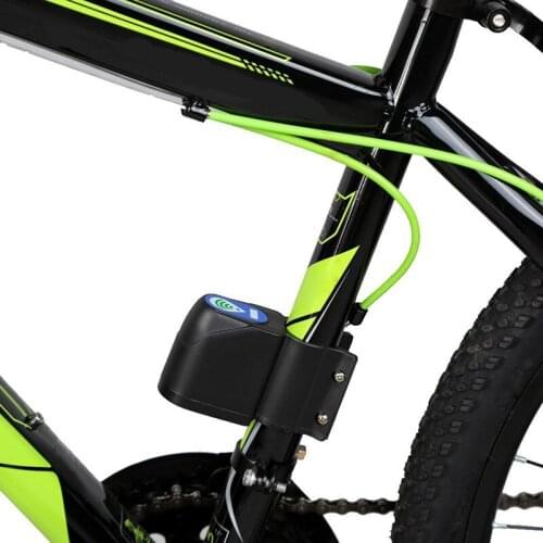 WolFAce Anti-Theft Remote Bicycle Lock Control Mountain Road Bike Cycling Security Lock Vibration Alarm Bicycle Accessories New