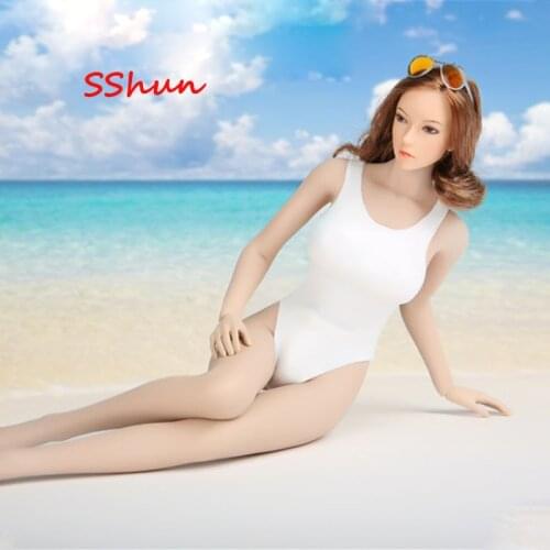 FG057 Fire Girl Toys 1/6 Scale Female Five-color cool sexy swimsuit soldier trend suit For 12'' Action Figure DIY