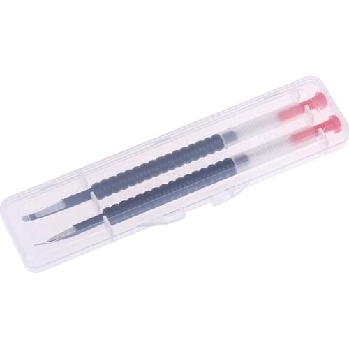 New 2Pcs/lot Beekeepers Grafting Retractable insect removing needle silicone material Beekeeping Tool For Rearing Larvae Needle
