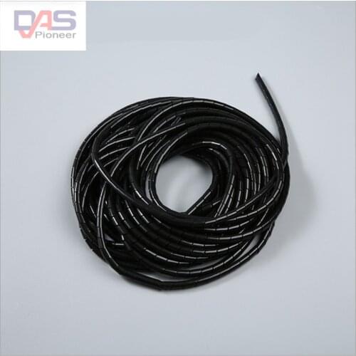 10m/bag 8mm 2 color sprial wrapping bands wire cable