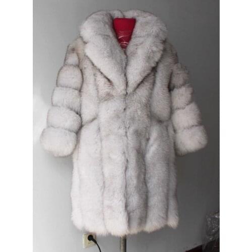 Linhaoshengyue The True Nature of the Fox Fur Coat Suit Collar Jacket