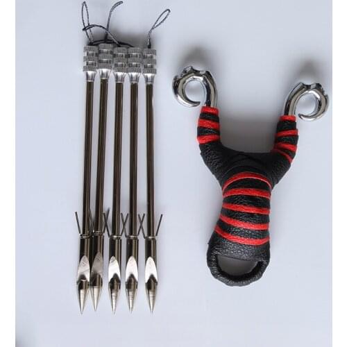 Powerful Fishing Slingshot Rifle Crossbow Fish Shooting Arrow Launcher Or Precise Fishing Hunting Sling Shot With Arrows