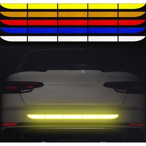 Exterior Warning Strip Reflect Tape Car Reflective Strip Stickers For Honda Civic Accord Crv Fit Jazz Dio City Hrv Subaru