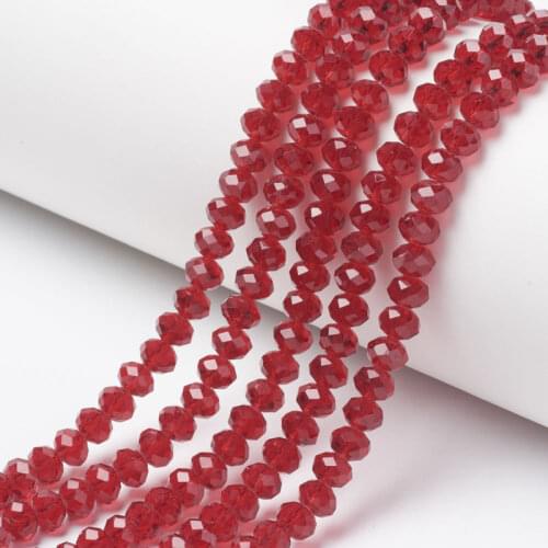 Drop Shape Electroplate Transparent Glass Beads Strands for Jewelry Making DIY Accessories Findings 8x13mm about 60pcs/strand