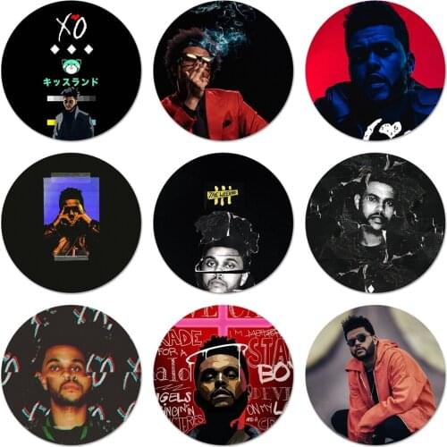 The Weeknd Icons Pins Badge Decoration Brooches Metal Badges For Backpack Decoration
