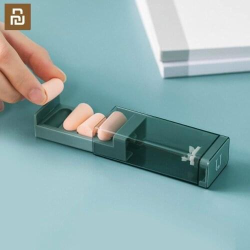 Xiaomi Soundproof Earplugs for Sleep Noise Cancelling Sleeping Earplugs Comfortable Reusable Rebound Ear Plugs Noise Filter