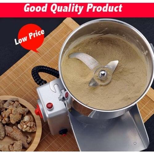 110V/220V Hot Sale Electric Food Crusher 2500W 700G Swing Type Food Miller