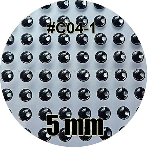 5mm 3D #C04-1 / Wholesale 700 Soft Molded 3D Holographic Fish Eyes, Fly Tying, Jig, Lure Making