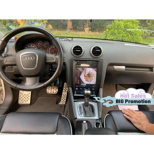 6+128G Tesla Screen Carplay Multimedia Stereo Android For Audi A3 2008 2009 2010 2011 2012 GPS Video BT Radio Receiver Head Unit