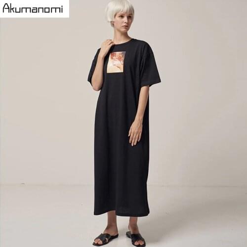 AKUMANOMI Summer Knitted Dresses