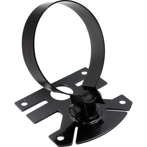 Car 2 Inch 52mm Single Hole Dash Gauge Pod Holder Black Stainless Steel