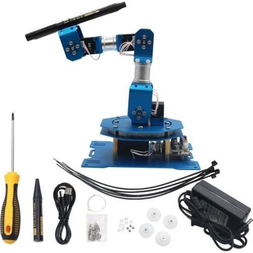 Mobile Phone APP Bluetooth Remote Control Robot Toy Drawing Writing Robot Industrial Robot Arm