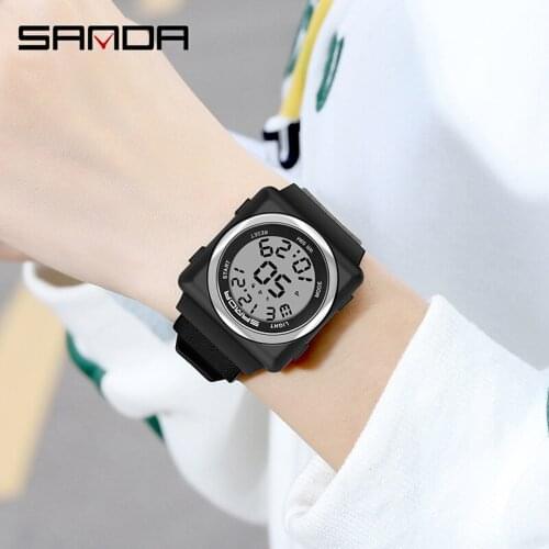 BASID Mens Sports Watch Waterproof Electronic Digital Clocks Top Brand Luxury Watches For Man Gifts Christmas Children Classic