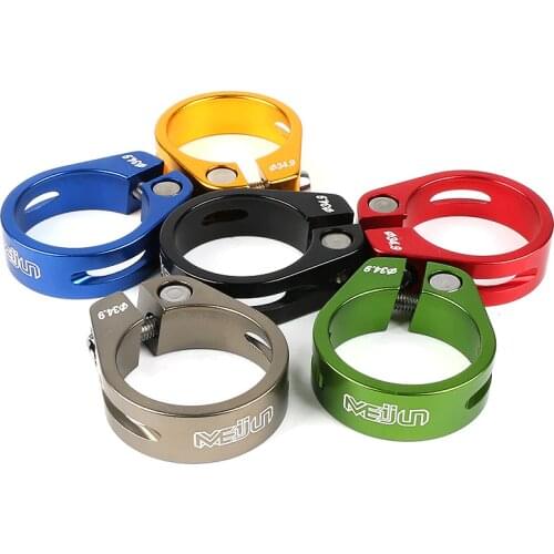 Bicycle Seatpost Clamp Aluminum 31.8 34.9 Mm Seatpost Clamp MTB Mountain Road Bike Seat Clamps