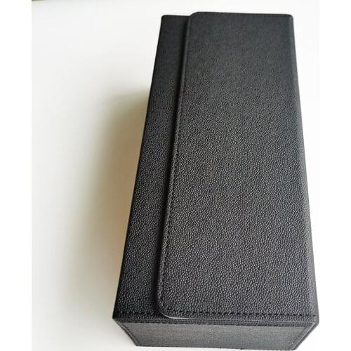 Large Capacity Leather Board Game Card Brick Storage Box ONE-TOUCH Cards Brick Box Storage Collection For MTG/TCG/ PTCG/PKM Card