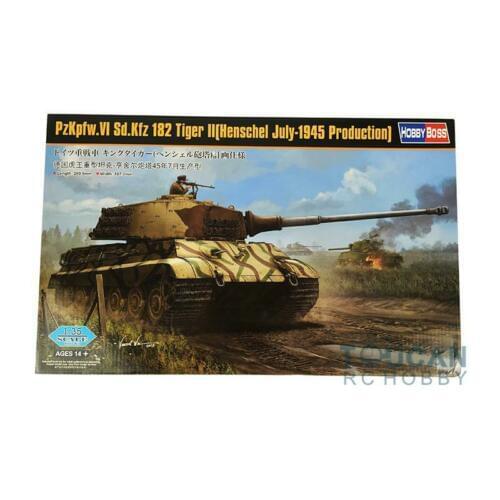 Hobby Boss 84533 1/35 German Tiger II Henschel 1945 Tank Armored Car Model Kit TH06503-SMT2