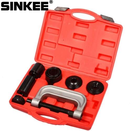 4-in-1 Ball Joint Service Tool Kit C Frame Press 2WD & 4WD Vehicles Truck Brake Anchor Pin Remover Installer SK1151