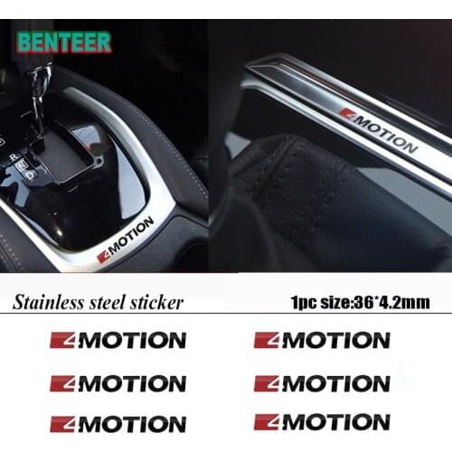2pcs 5pcs 10pcs 4MOTION Car Sticker For Volkswagen R Golf Polo GTI B6 R36 B7L CC Touran mk1 mk2 mk3 mk4 mk5 mk6 mk7 Passat Caddy