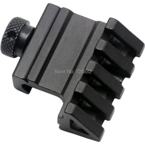 Hunting 45 Degree Angle Offset Side 4 Slot Mount 20mm Picatinny Weaver Laser Scope Rail Mount Base Adapter