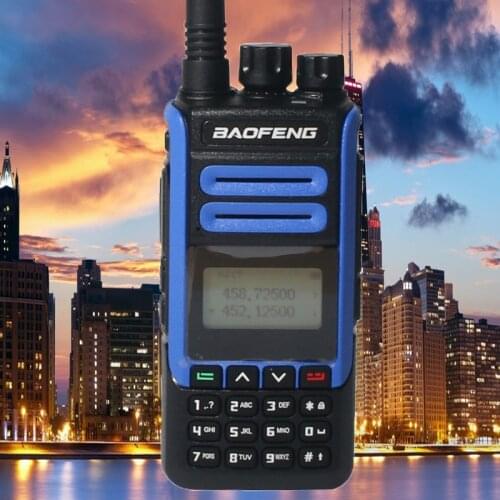 BaoFeng BF-H7 BFH7 10W High Power Walkie Talkie Portable CB Ham Two Way Radio Dual Band Transmitter 10KM Professional Hunting
