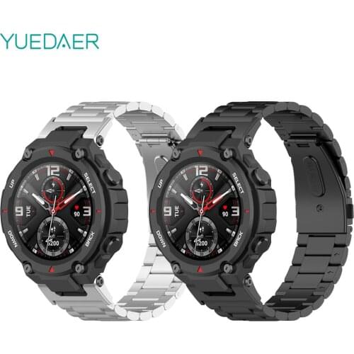 Metal Watchband For Xiaomi Huami Amazfit Ares Smart watch Replaceable accessorie Stainless Steel Strap For Amazfit Ares Bracelet