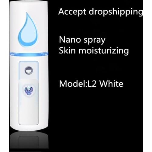 USB Rechargeable Portable Face Spray Bottle 20mL Nano Facial Steamer Hydrating Skin Nebulizer Face Care
