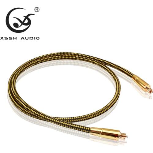 YIVO XSSH Optical Fiber Audio SPDIF Digital Power Amplifier Cable Suitable for HiFi Audio Square Audio Cable