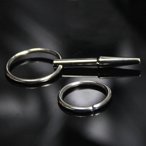 Urethral Plug Beads Butt Plug Steel Masturbation Inertia Flexible Penis Plug Massager Adult Products Sex Toys For Couple