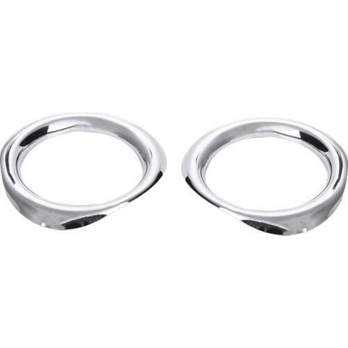 For Toyota Chr C-Hr 17-18 2Pcs Abs Front Fog Light Lamp Cover