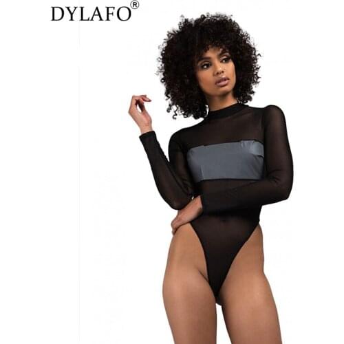 Женские боди с длинным рукавом DYLAFO China At AliExpress