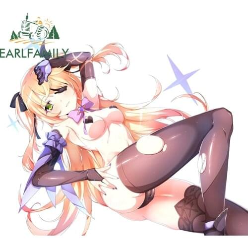 EARLFAMILY 13cm x 10.5cm for Genshin Impact Campervan Car Stickers RV Vinyl Car Wrap Decal Motorcycle Funny Anime Scratch-Proof