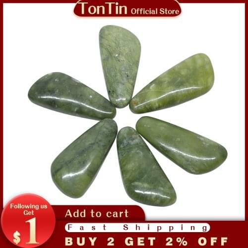 Spa Green Stone Beauty Stones Massage Lava Natural Stone Hot Relieve Stress RELAX jade massage set toe massage