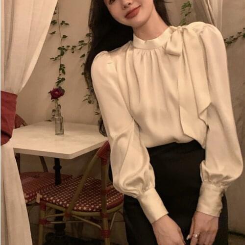 Miss Tough Blouses With Bow