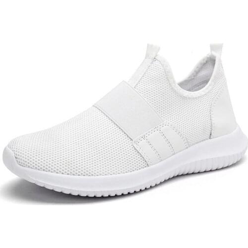 Oversize Summer Slip on Men Sneakers Mens White Sports Shoes Mens Running Shoes Man Sport Shoes Basket Jogging Fitness GMD-1048