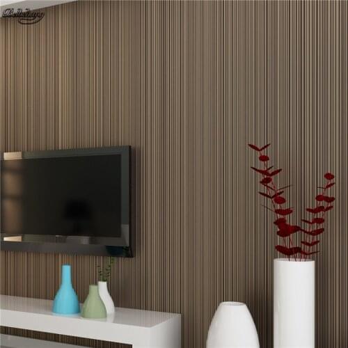Beibehang The atmosphere of pure white non-woven simple plain room covered with warm background wallpaper