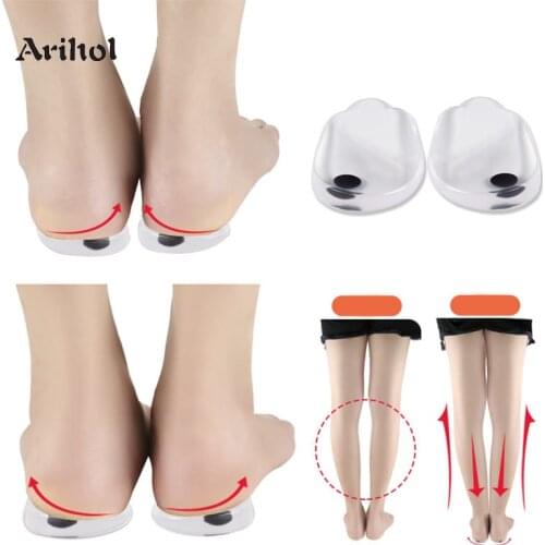 Orthopedic Insoles For Correcting O/X Type Leg Shoe Pad Inserts Built In Magnetic Heel Foot Alignment Shoes Cushions Adult Kids