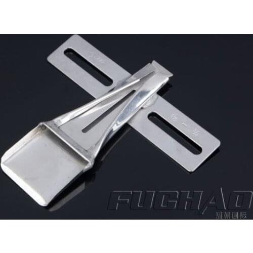 Reverse Belt Loop Folder For 2 Needle Machine