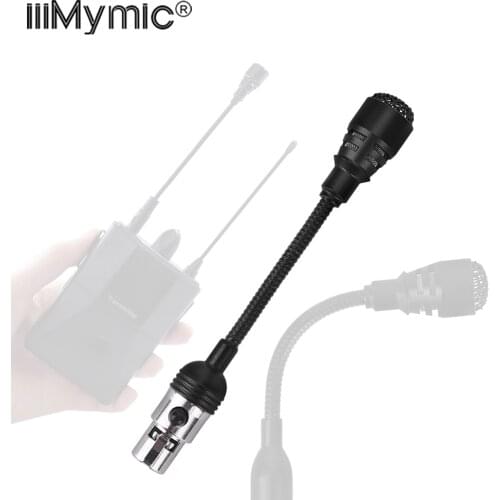Professional Handheld Style Unidirectional Condenser Microphone For AKG Wireless BodyPack Transmitter 3pin Lockable Mic
