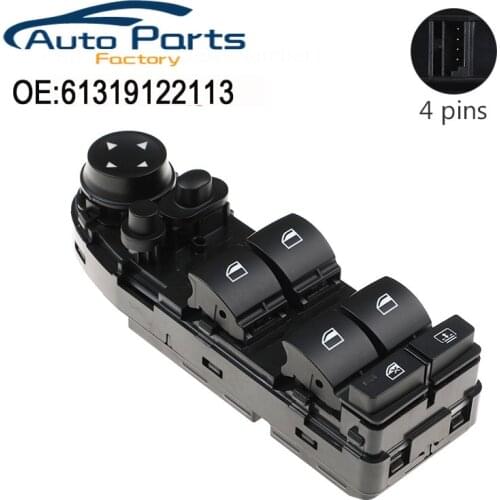 61319122113 New Power Master Window Switch Button Lifter For 2003-2010 BMW E60 E61 5er 520 523 525d 530 535 540 M5 550