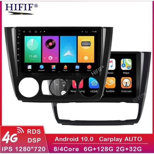 Car Radio for Bmw E81 E82 E87 E88 2004-2012 Multimedia Video DVD Player 6G 128G Android 2 Din Carplay Autoradio Navigation GPS