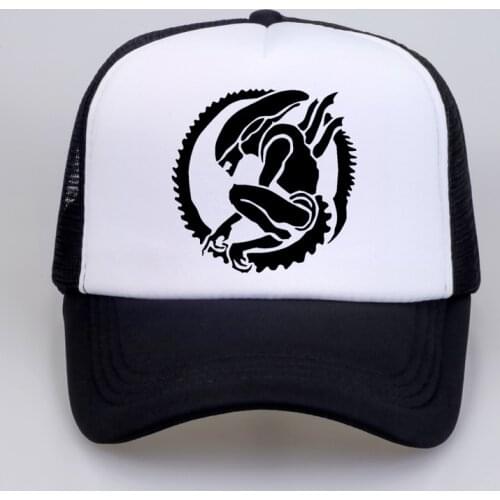 Aliens Baseball Cap Outstar Saucer Space E.T UFO Fans Snapback Cap fashion leisure mesh truckre cap