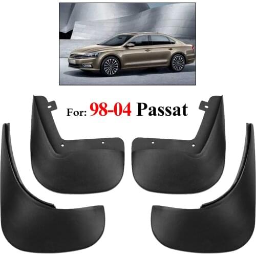 ForVolkswagen Passat B5 1998-2004 Mudflaps Splash Guards Front Rear Mud Flap Mudguards 2003 2002 2001 2000 1999 Set MudFlaps