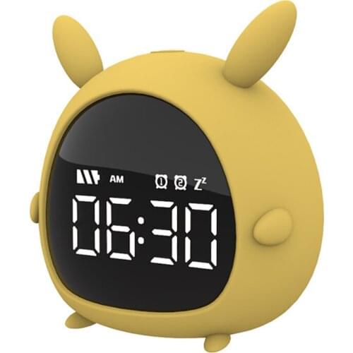 Kids Alarm Clock, Toddlers Alarm Clock Children Sleep Trainer Clock Wake up Light Alarm Clock for Kids Boys Girls Bedroom
