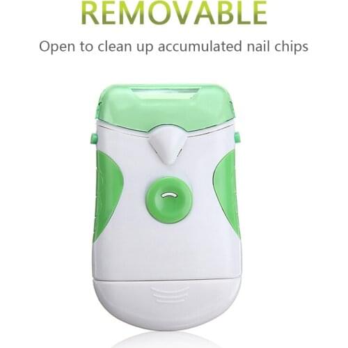 Portable Electric Safe Nail Trimmer Clipper Cutter High Quality Dual-use Manicure Pedicure File Automatic Baby Trimmers