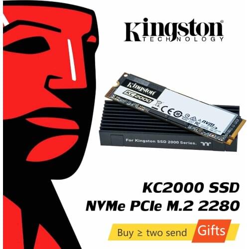 Kingston KC2000 NVMe M.2 2280 SATA SSD 250GB 500GB 1TB Internal Solid State Drive Hard Disk SFF For PC Notebook Ultrabook