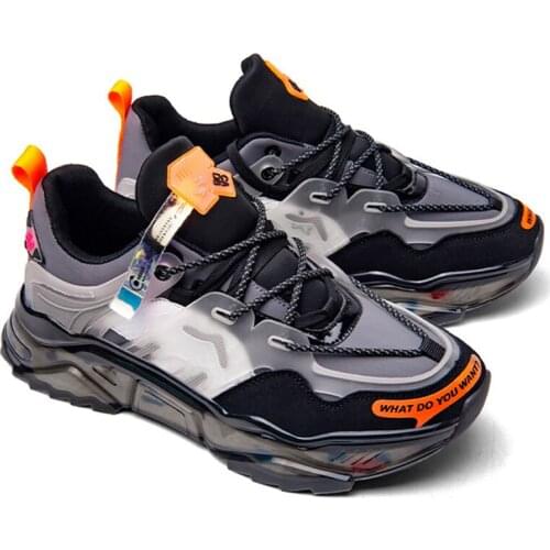 Sneakers mens fashion new personality flat breathable mesh dad shoes low top thick bottom comfortable sports casual shoes trend