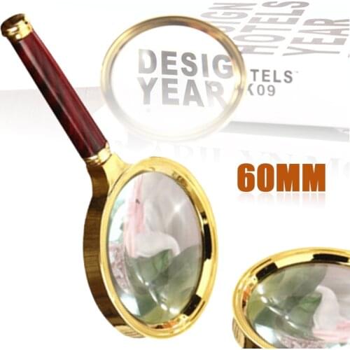 New Handheld 10X Magnifier Magnifying Glass Jewelry Identification Loupe Reading