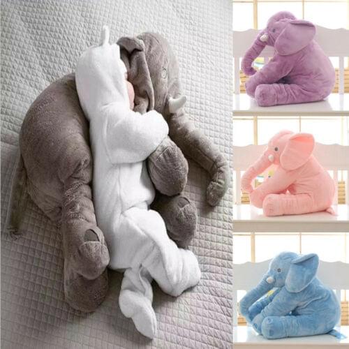 New Arrivels Elephant Stuffed Animal Plush Toy for Children Kids Baby Bed Pet Pillow Cushion