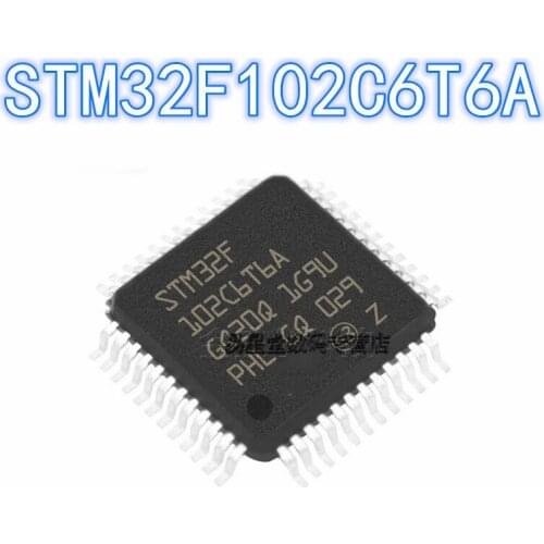 1PCS-10PCS 100% new original authentic STM32F102C6T6A QFP-48 32F102C6T6A QFP48 32-bit microcontroller chip